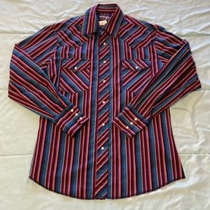 Mens Western Pearl Snap